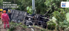 4 dead, 23 injured as bus falls into ravine in Del Gallego, Cam Sur  —police
