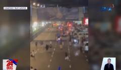 Ilang kabataan, nagbatuhan ng bote matapos mag-Simbang Gabi sa Maynila