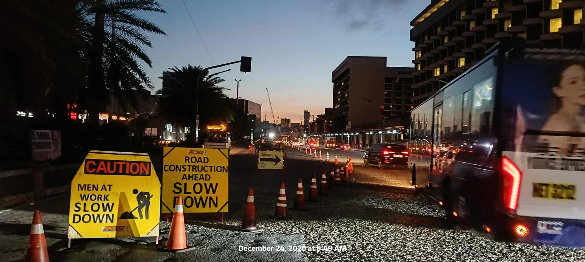 Slower traffic expected as EDSA rehab starts Christmas Eve evening