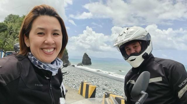 Edwin and Jeosen Cua in one of their rides. Photo courtesy of Edwin Cua