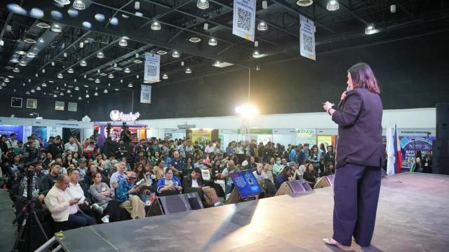 Visitors fill the conference area as PHILSME begins its two-day program of business mentorship and SME-focused learning sessions.