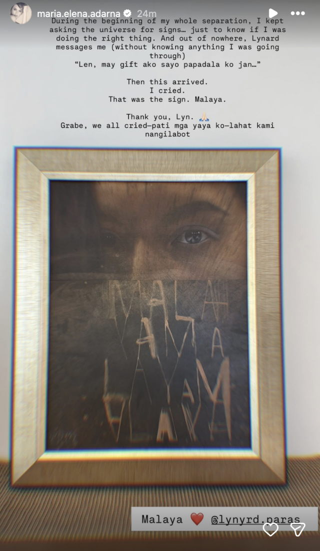 COURTESY: ELLEN ADARNA/INSTAGRAM STORIES