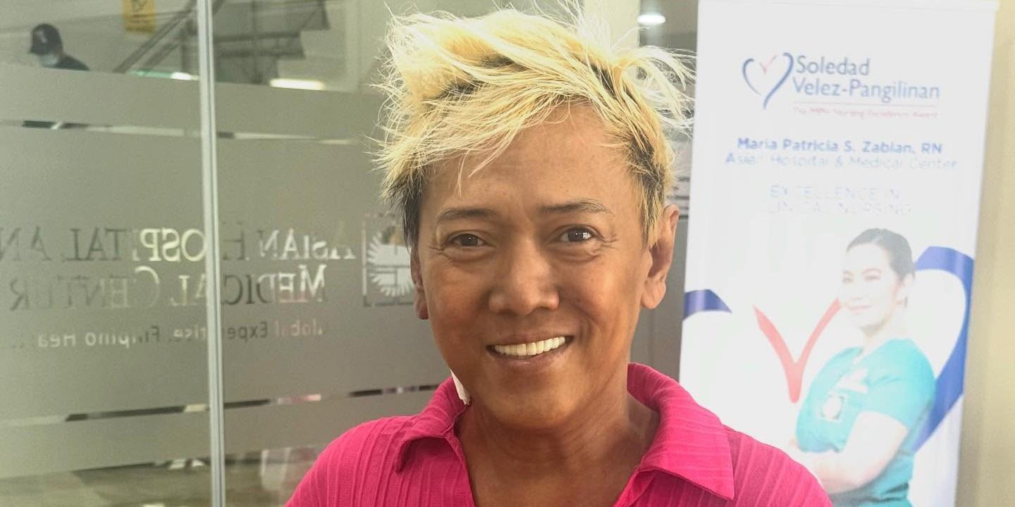 Ate Gay undergoes immunotherapy for his cancer 