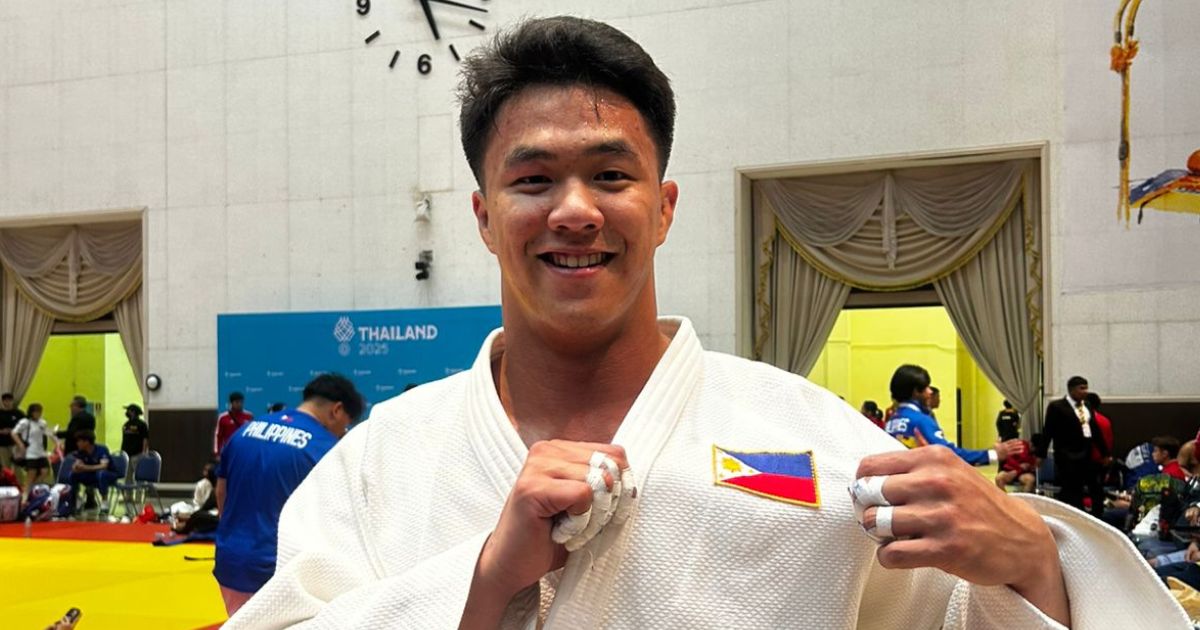 Chino Sy-Tacontian rules men’s judo 100kg for SEA Games gold