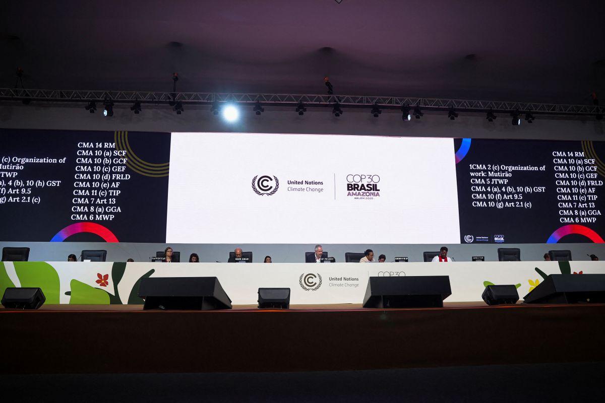 COP30 plenary session in Belem, Brazil