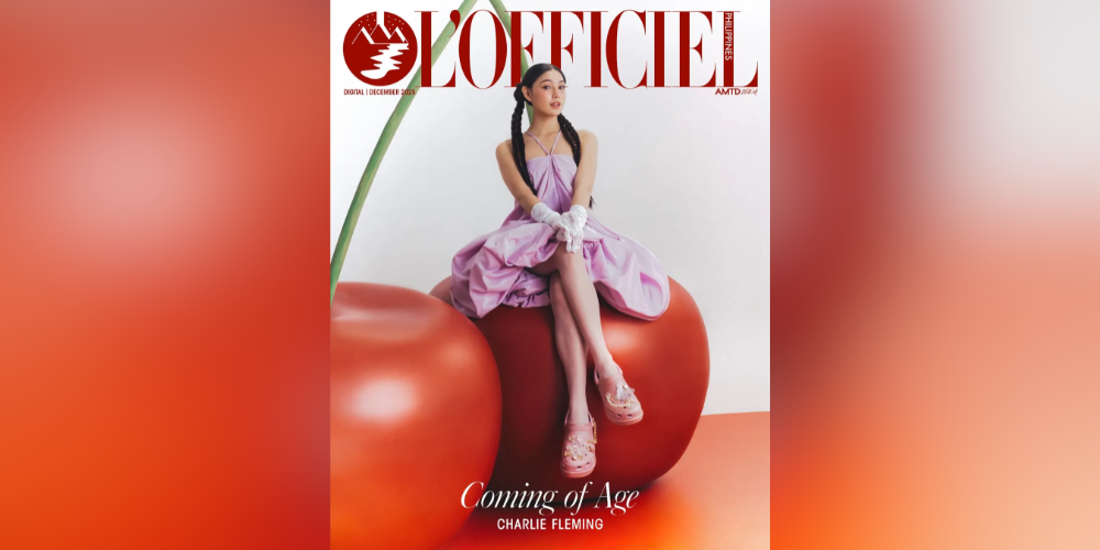 Charlie Fleming is L’Officiel Philippines’ December digital cover girl