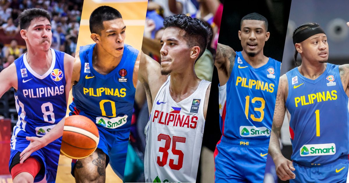 Gilas Pilipinas lineup for 2025 SEA Games
