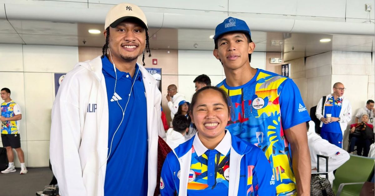Hidilyn Diaz, Gilas Pilipinas fly to Thailand for 2025 SEA Games