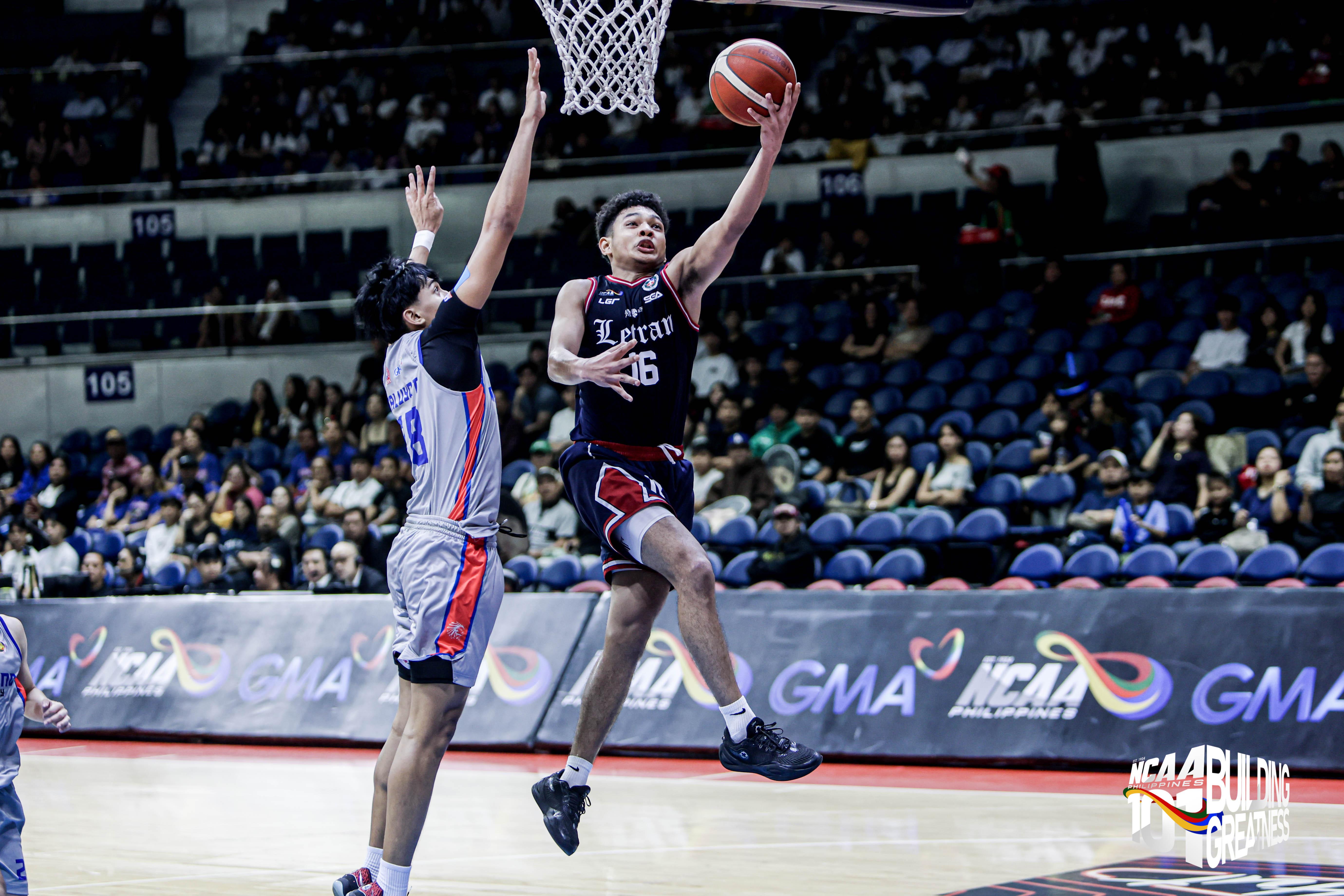 NCAA Jrs: Letran nears high school hoops crown with Game 1 escape vs. Arellano
