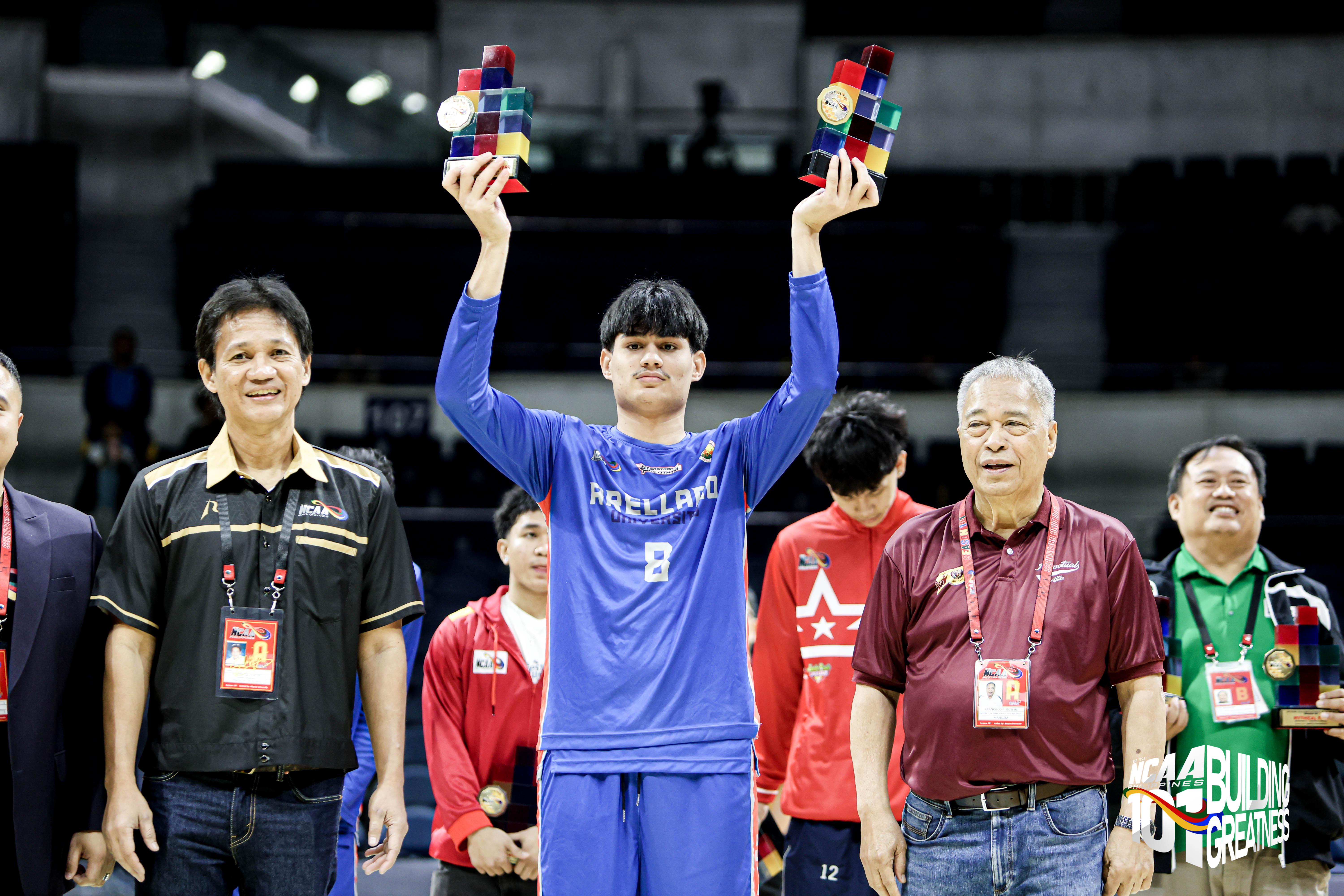 NCAA: Sean Franco becomes first-ever Arellano player to win NCAA Juniors MVP 