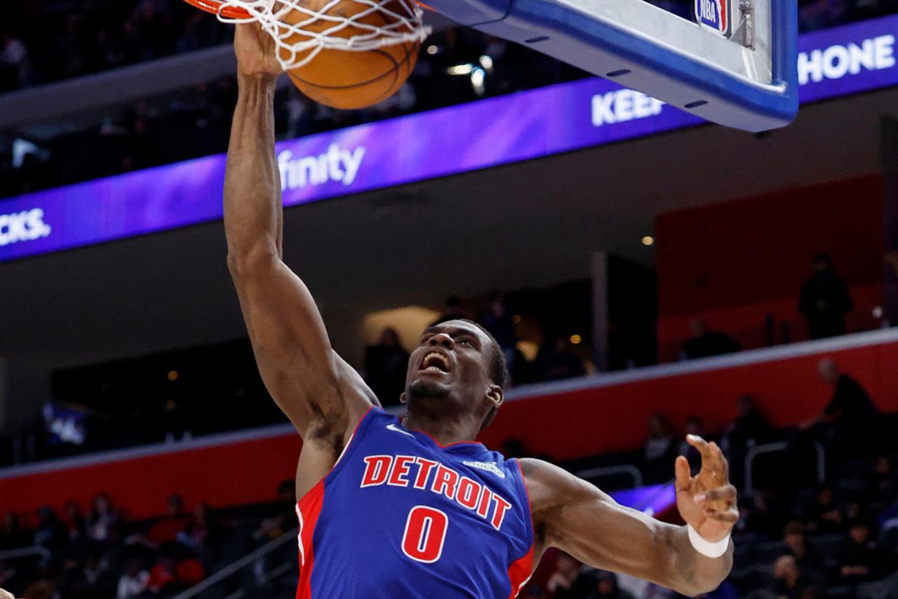 NBA: Jalen Duren of the Detroit Pistons