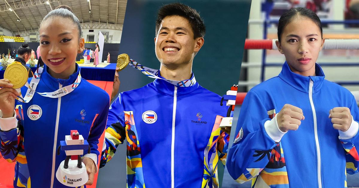 2025 SEAG: Jasmin Ramilo EJ Obiena and Zyra Bon-as