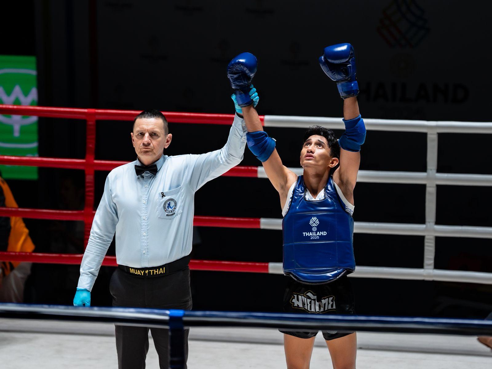 2025 SEA Games: LJ Yasay of the Philippines (muay)