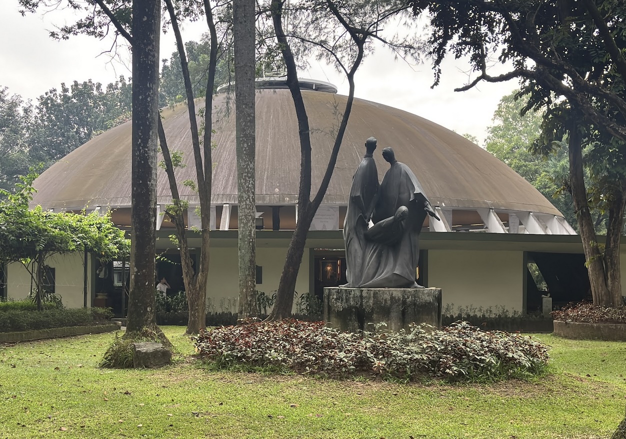 UP Chapel landscaping completed in time for Simbang Gabi, ahead of 70th anniversary