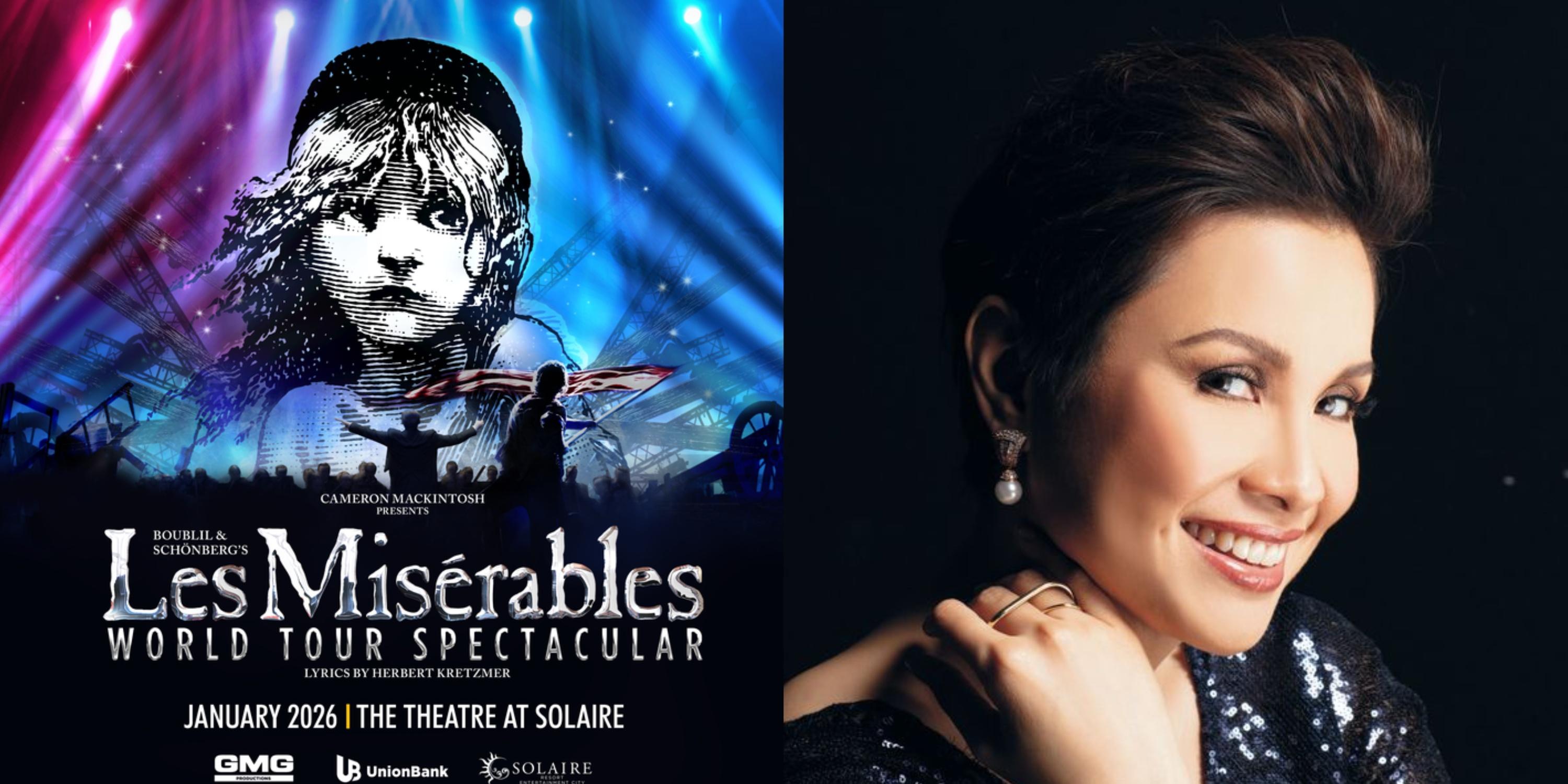 'Les Miserables' world tour coming to PH in January 2026; Lea Salonga, more Filipino artists join production
