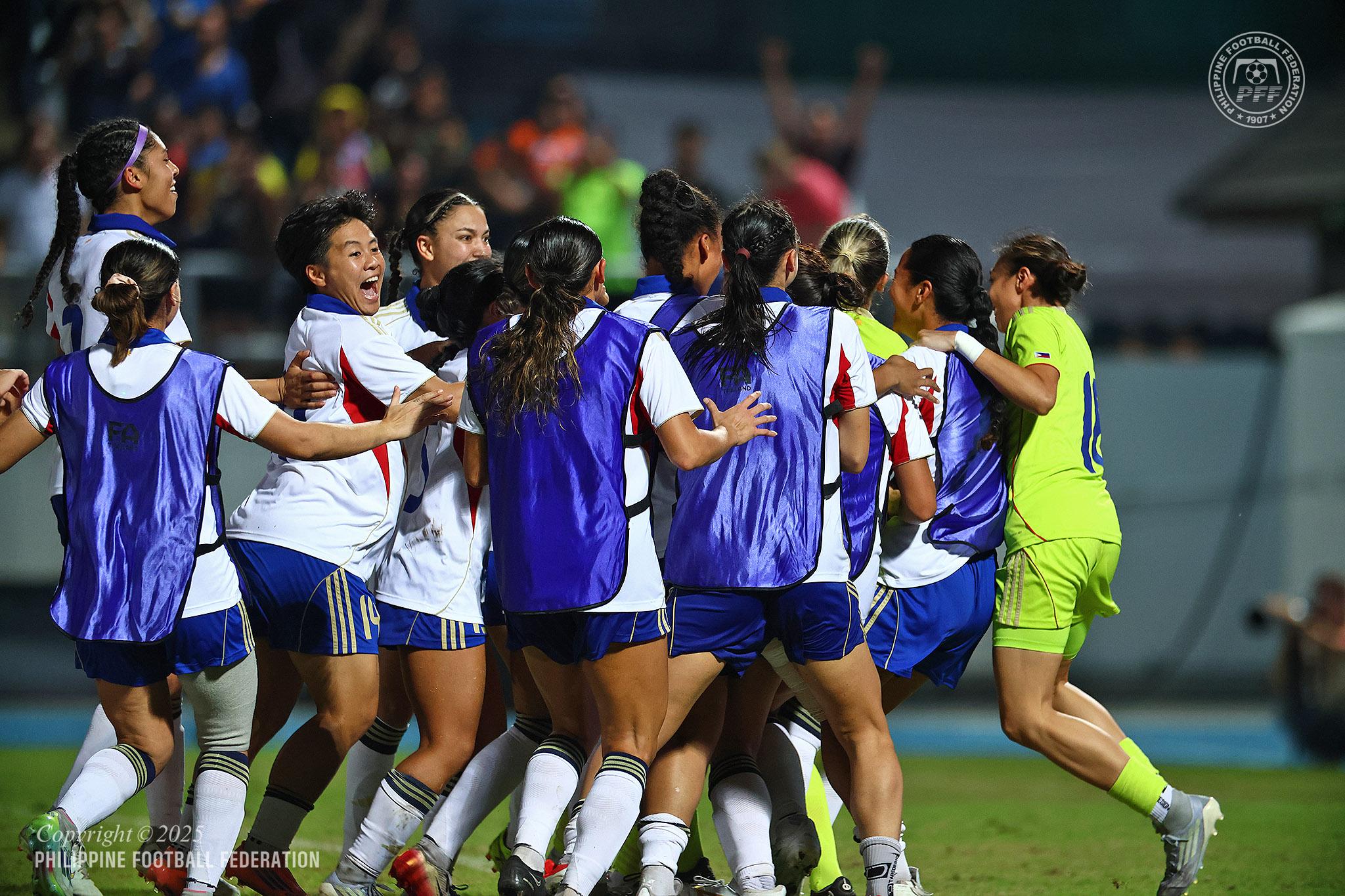Filipinas win first gold medal in SEA Games women's football