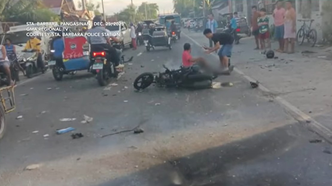 Mag-amang nakamotor, sugatan nang sumindi't sumabog ang dala nilang paputok