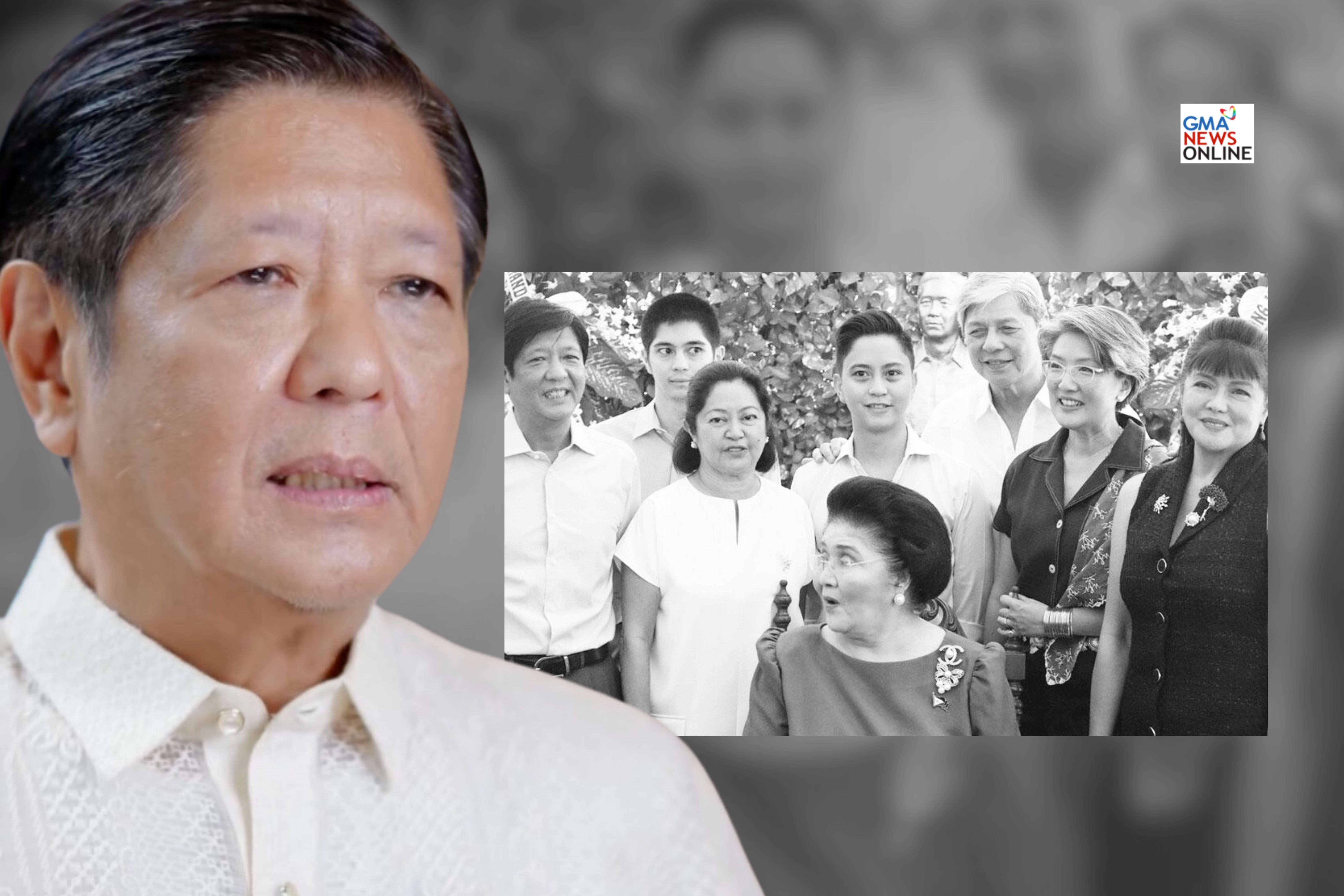 President Bongbong Marcos considers himself as the luckiest man he has ever known because of his family background. 