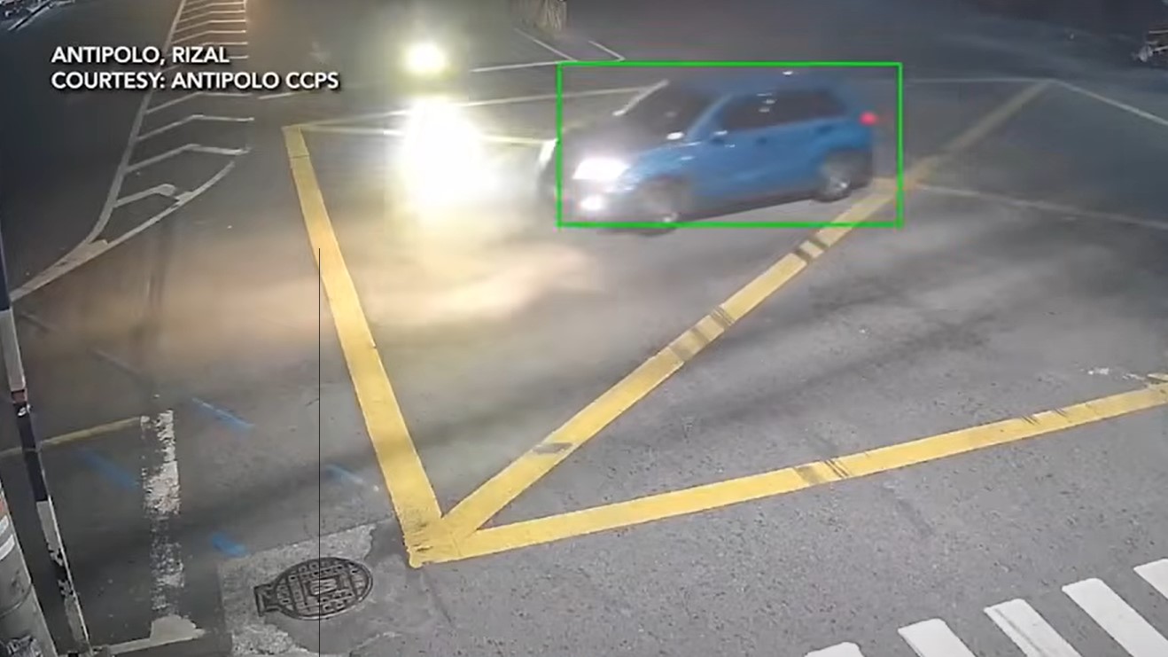 Rider, patay nang sumalpok sa SUV na patawid ng intersection sa Antipolo, Rizal