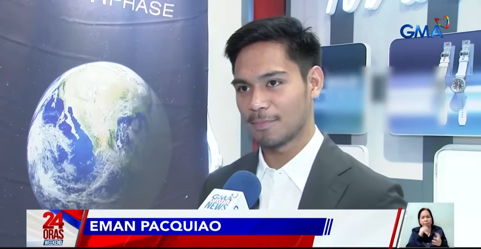 Eman Pacquiao, naghahanda sa pagsasanay para sa kaniyang laban sa Pebrero 2026
