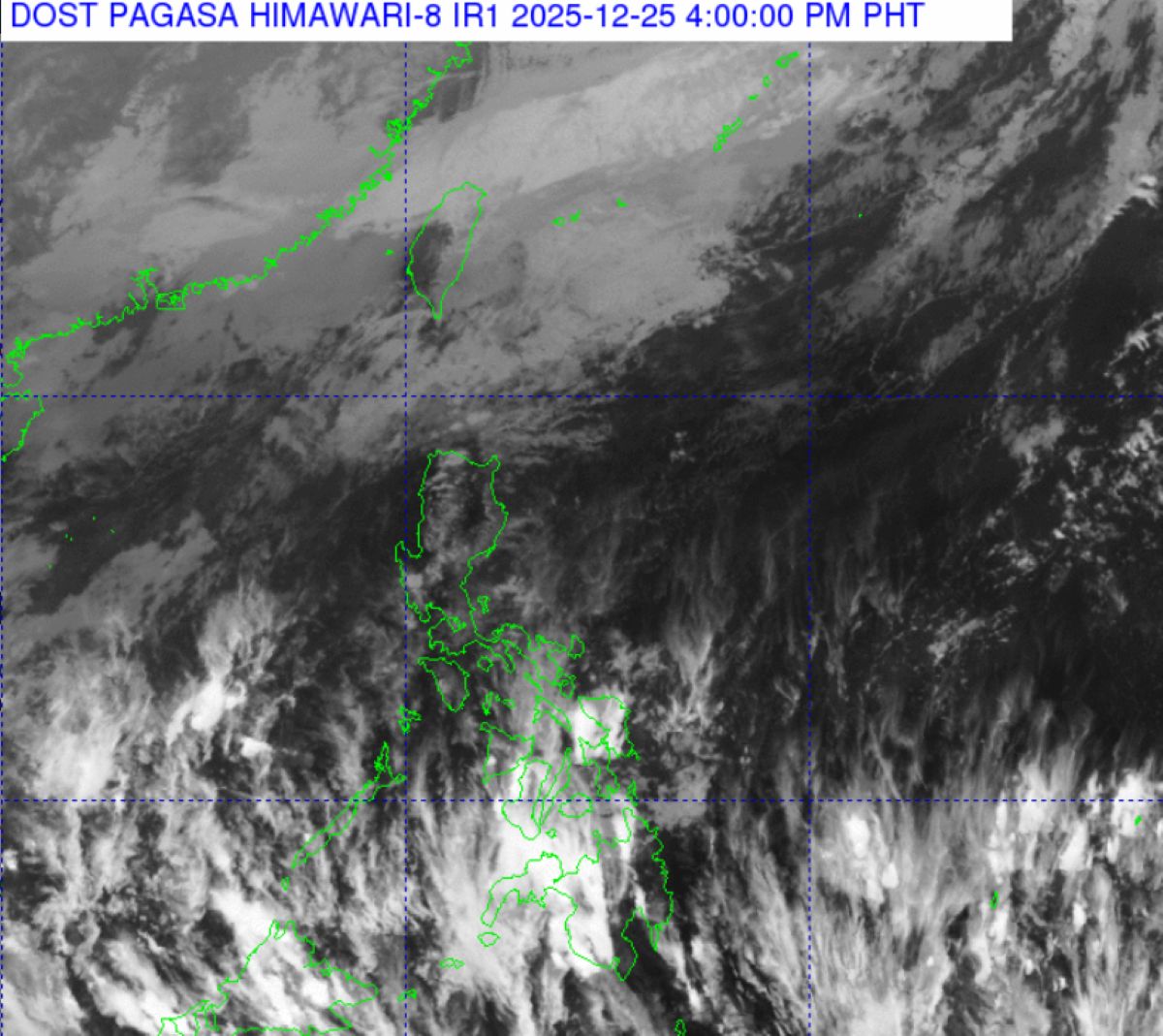 Cloudy skies, rain expected in most parts of Luzon due to Amihan