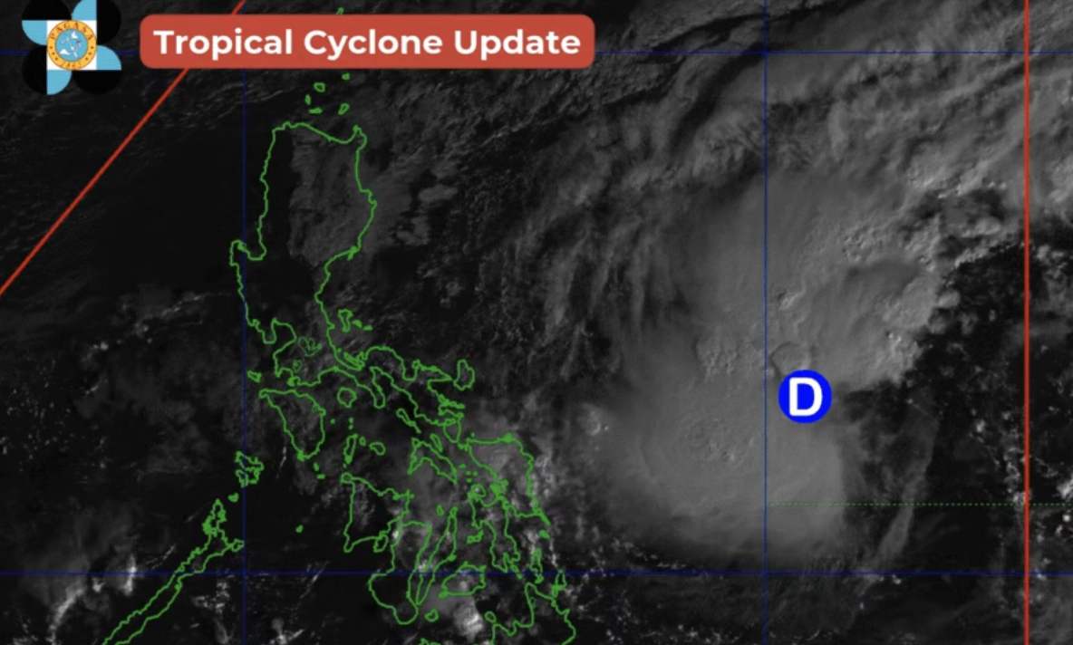 LPA east of Eastern Visayas now Tropical Depression Wilma