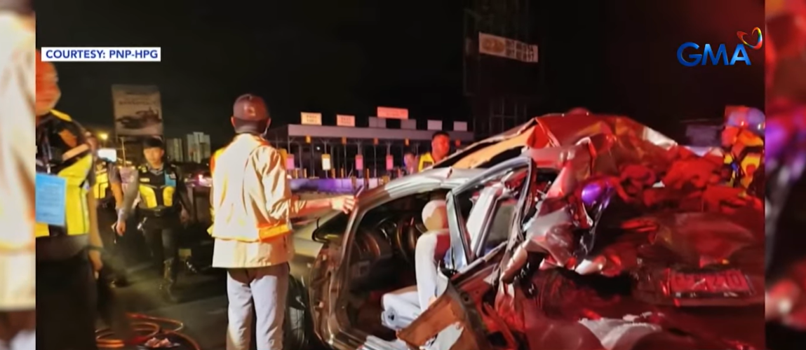 3 miyembro ng pamilya, nasawi sa banggan ng truck at kotse sa SLEX