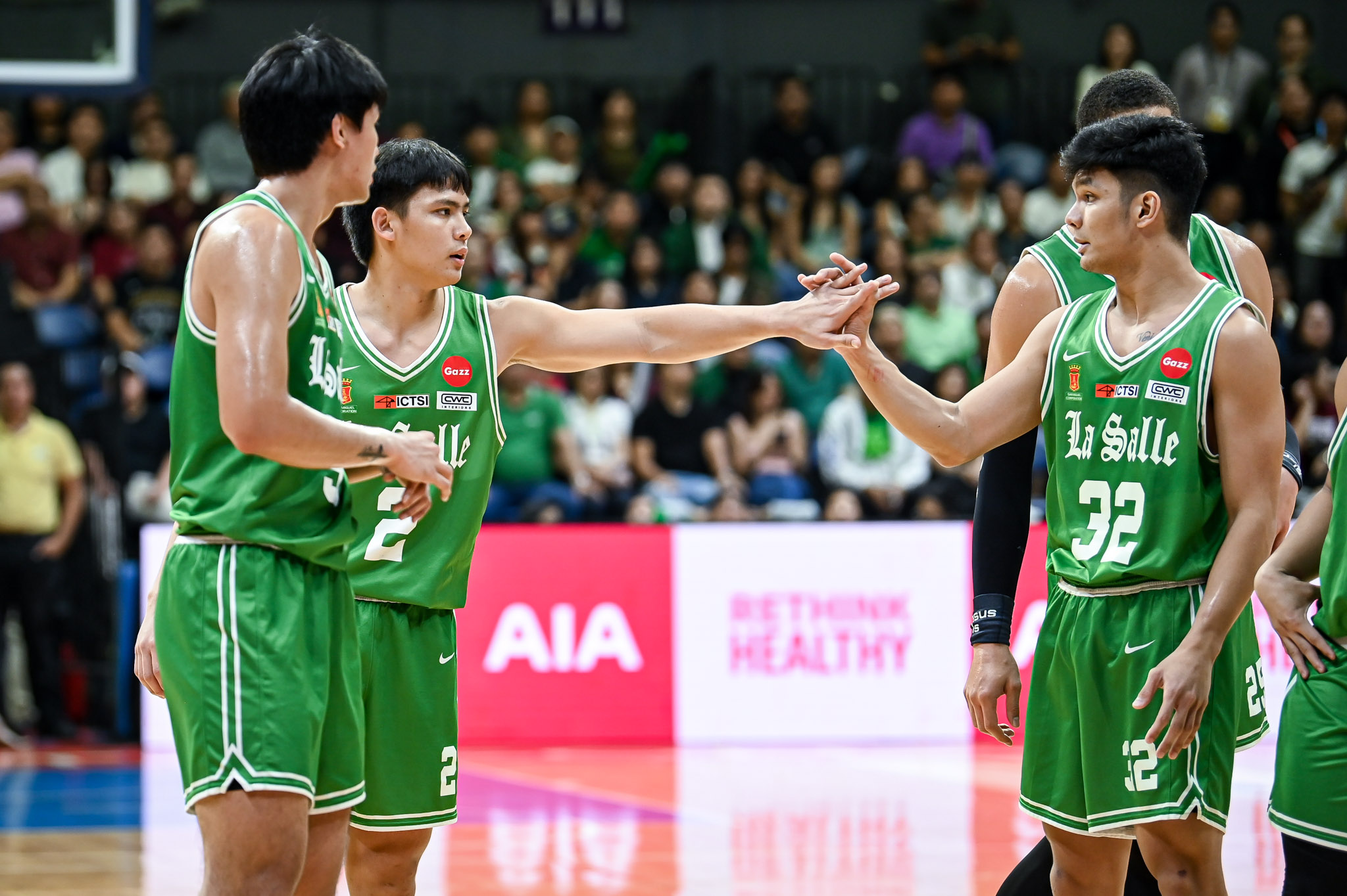 Marcos congratulates La Salle on UAAP Season 88 title