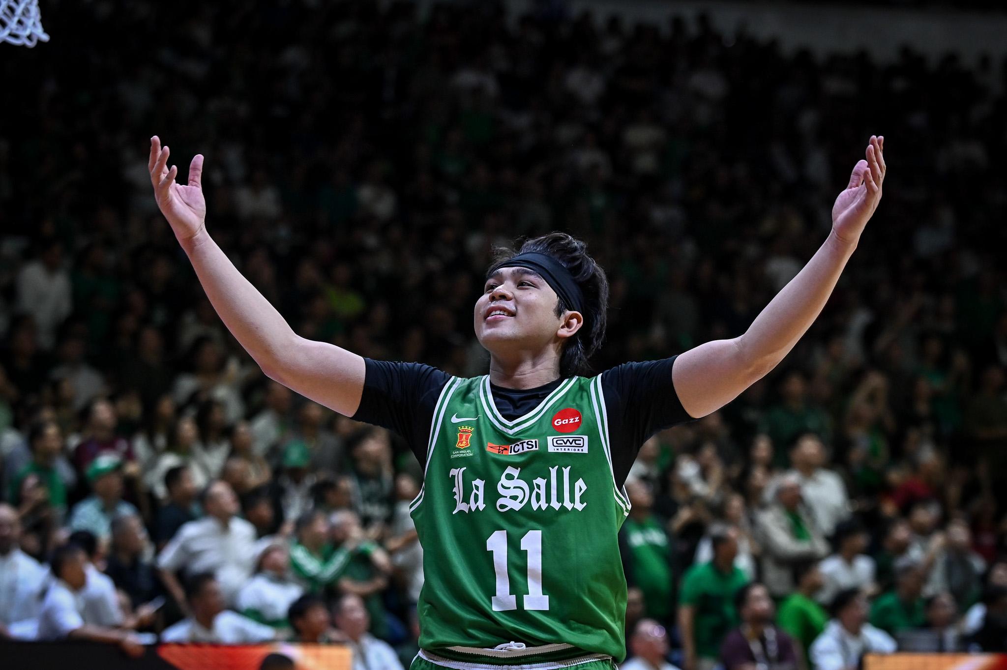UAAP S88 Finals Game 3: Jacob Cortez of La Salle
