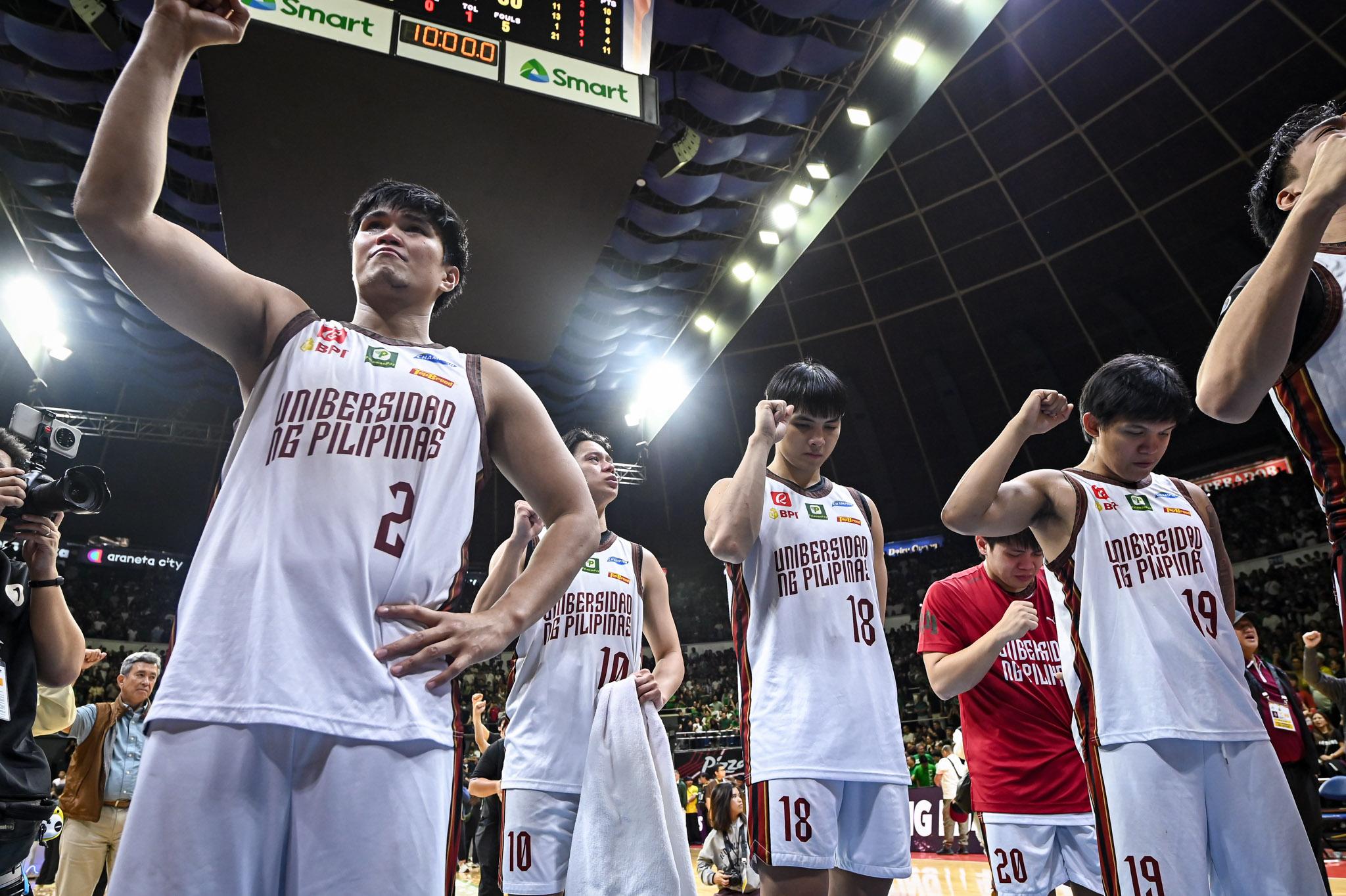 UAAP: Goldwin Monteverde lauds UP ‘Maroon 5’ after meaningful stint together