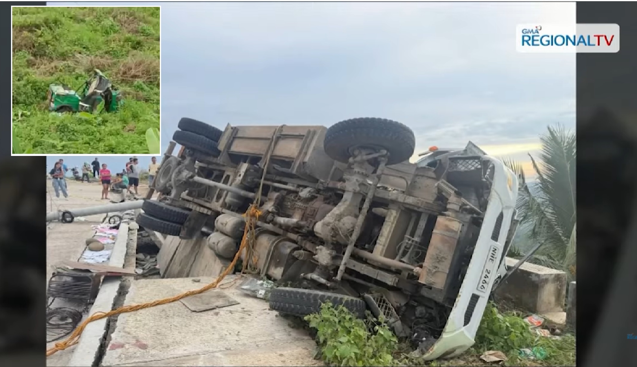 Batang babae, 3 iba pa, patay sa pagsalpok ng tanker truck sa tricycle sa Misamis Oriental 