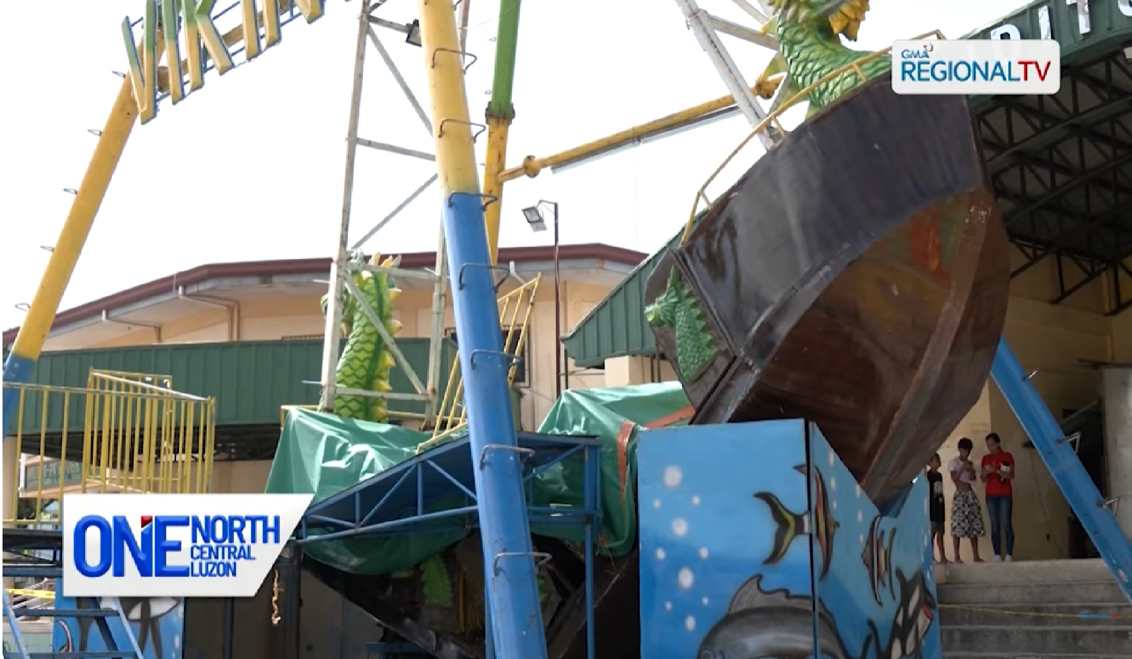 Ride sa isang peryahan sa Pangasinan, nabiyak; 12 katao, sugatan