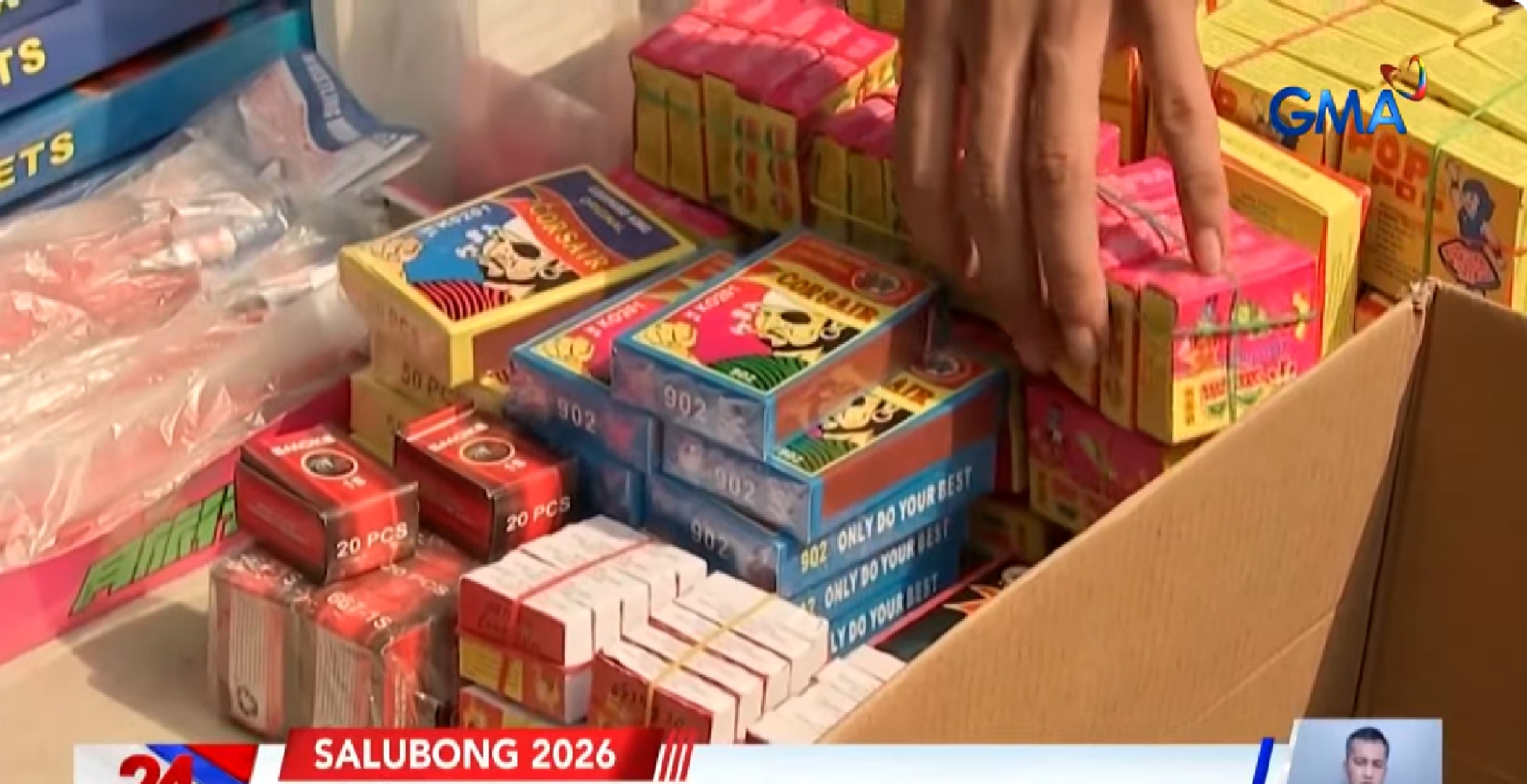 Ilegal na paputok, lantarang ibinebenta sa Divisoria