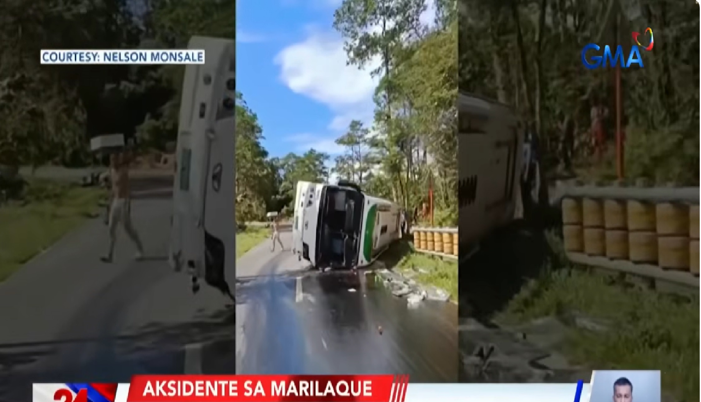 Bus na naaksidente na 1 ang namatay, di dapat dumaan sa Marilaque Highway, ayon sa awtoridad