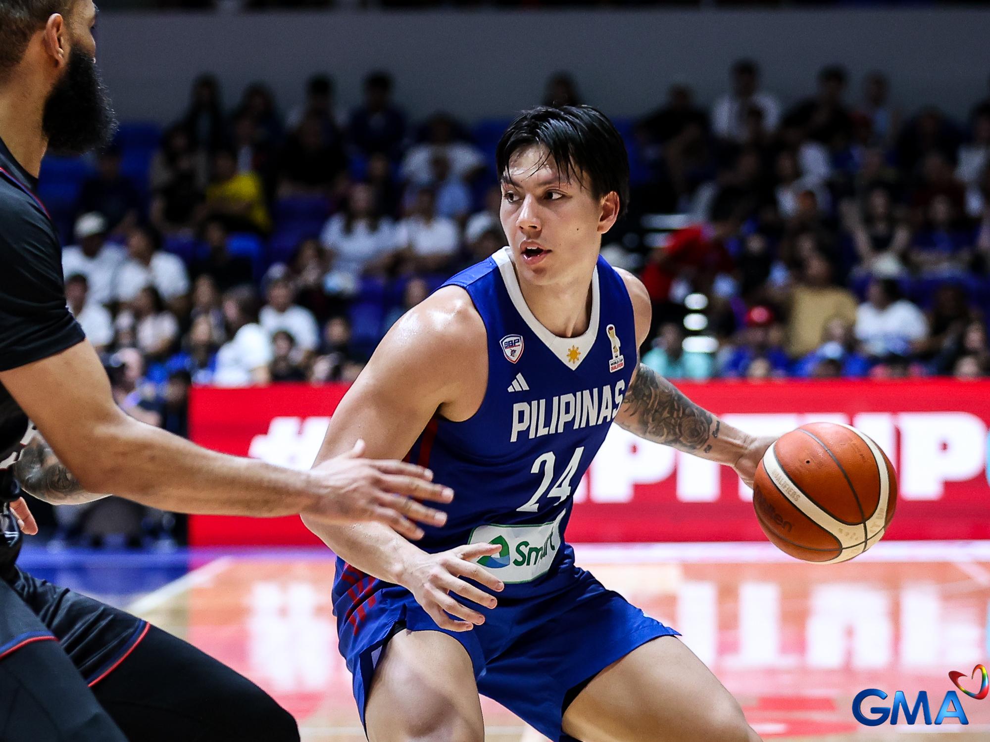 Gilas Pilipinas at the FIBA World Cup Asian Qualifiers Window 2