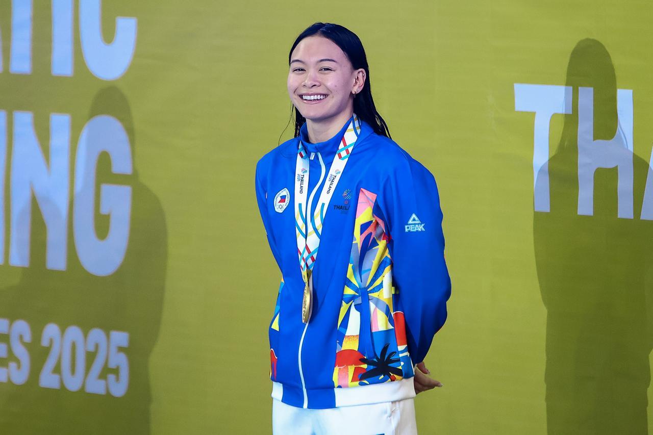 Kayla Sanchez rules women’s 100m freestyle for her second 2025 SEA Games gold
