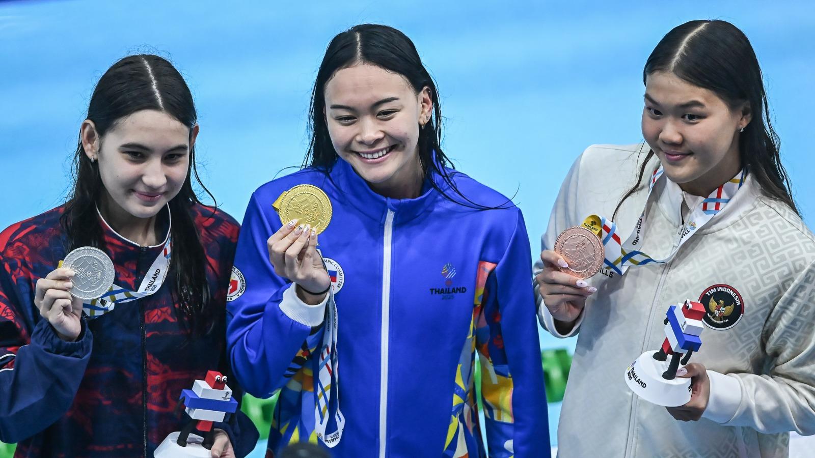 Kayla Sanchez bags third swimming gold in 2025 SEA Games