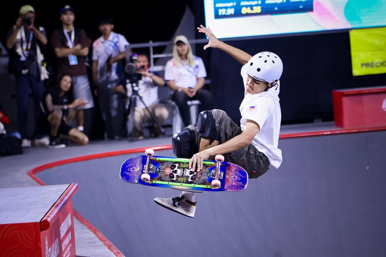 2025 SEA Games: Jericho Francisco Jr. gets another skateboarding gold for PH