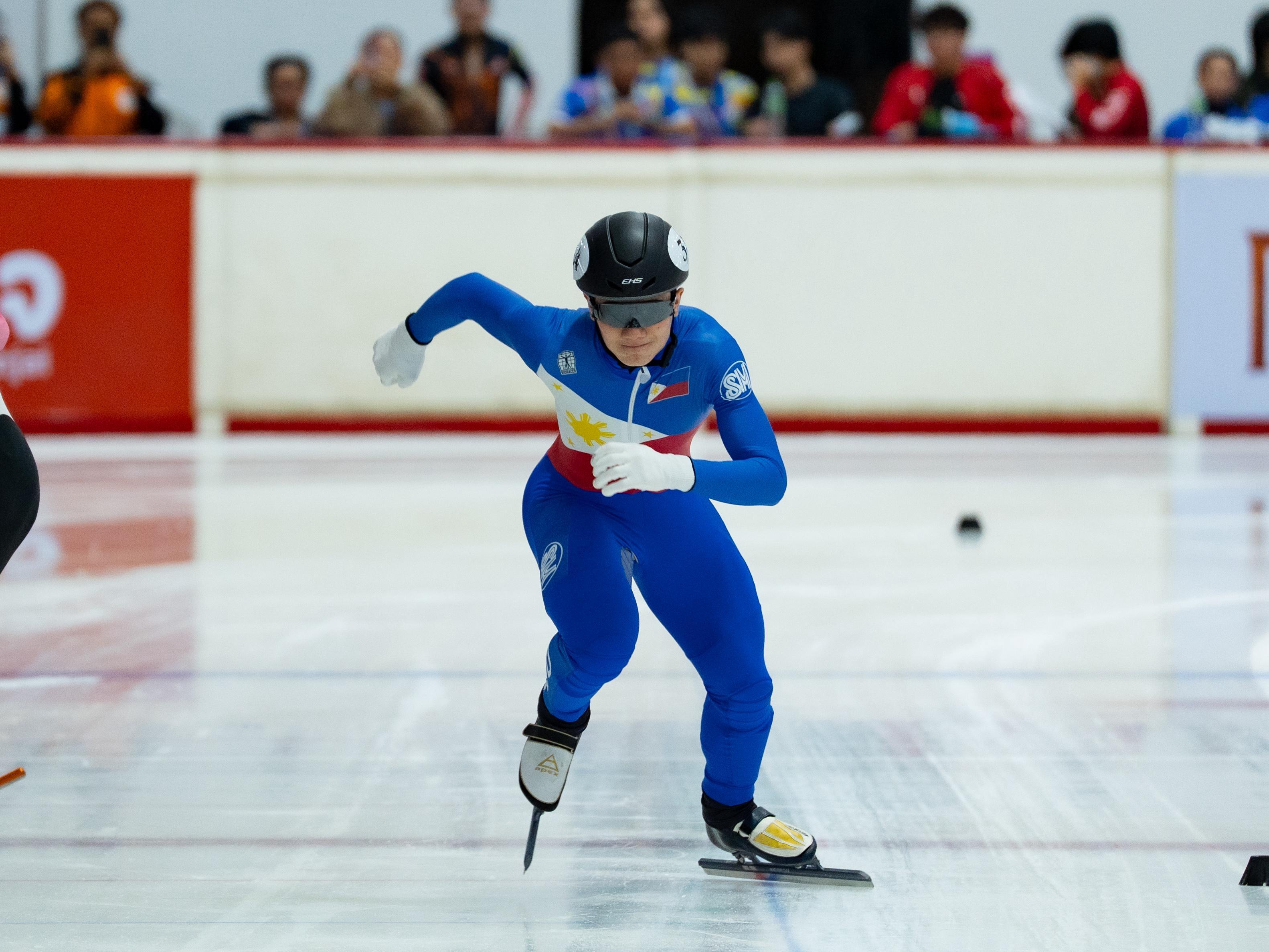 Peter Groseclose cops gold, silver to banner PH medal haul in SEA Games speed skating