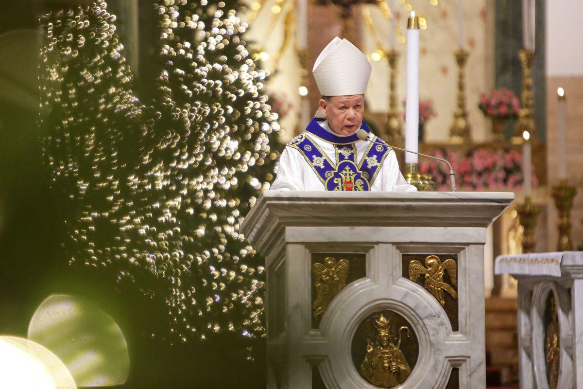 Welcome everyone to the church, says Cardinal Advincula