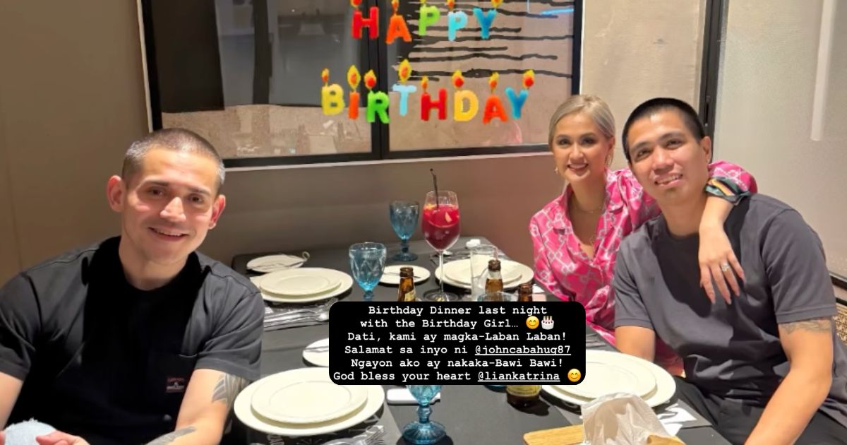 Paolo Contis pokes fun after birthday dinner of Lian Paz: 'Ngayon ako ay nakaka-bawi-bawi!'