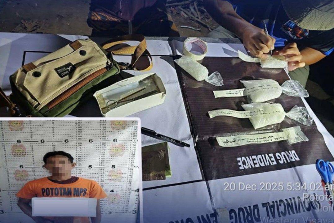 High-profile drug suspect arrested in Iloilo; P6.12M alleged shabu confiscated