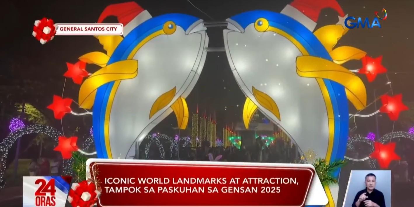 Paskuhan 2025 in GenSan showcases lanterns inspired by iconic world landmarks, attractions