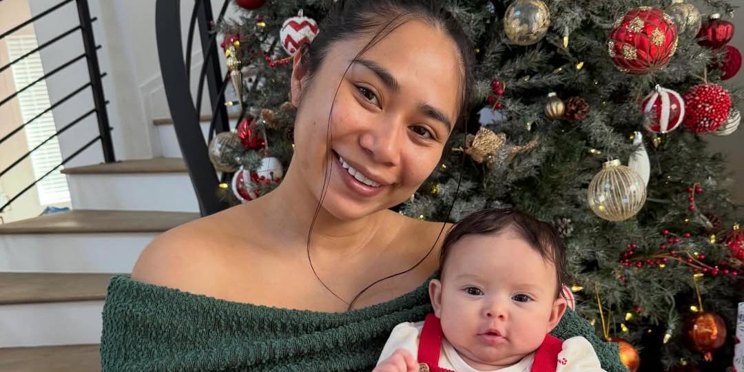 Jessica Sanchez marks first Christmas as a mom: ‘Our hearts are overflowing’