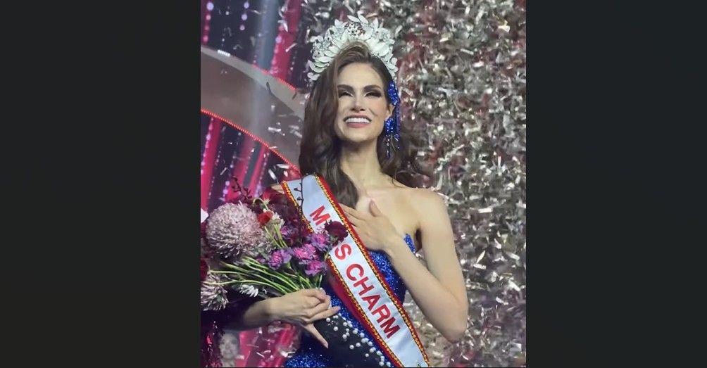 Venezuela's Anna Blanco is Miss Charm 2025