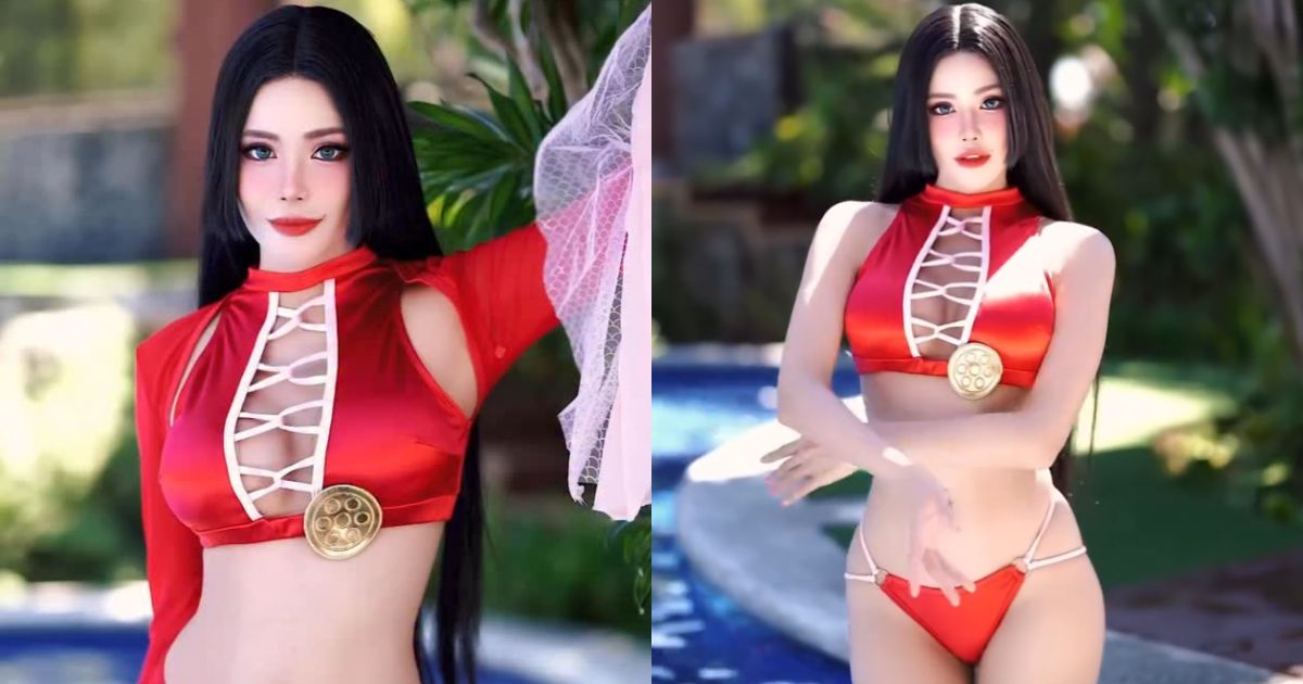 Myrtle Sarrosa cosplays Boa Hancock from 'One Piece' for 27th birthday