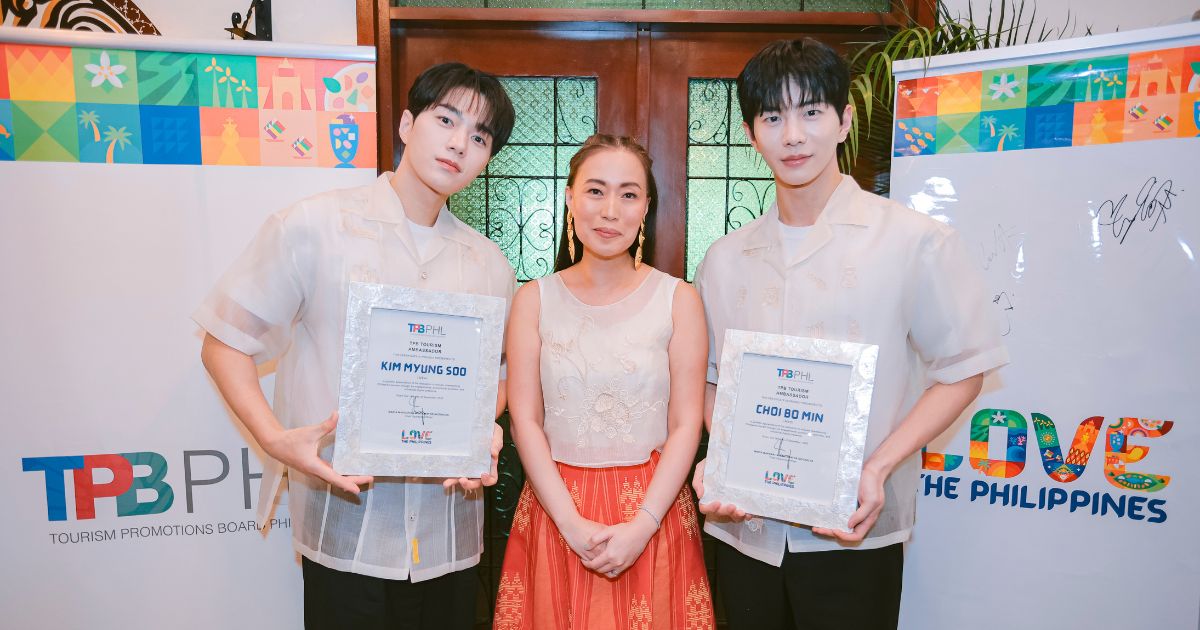 Korean stars Kim Myung Soo, Choi Bo Min named PH tourism ambassadors