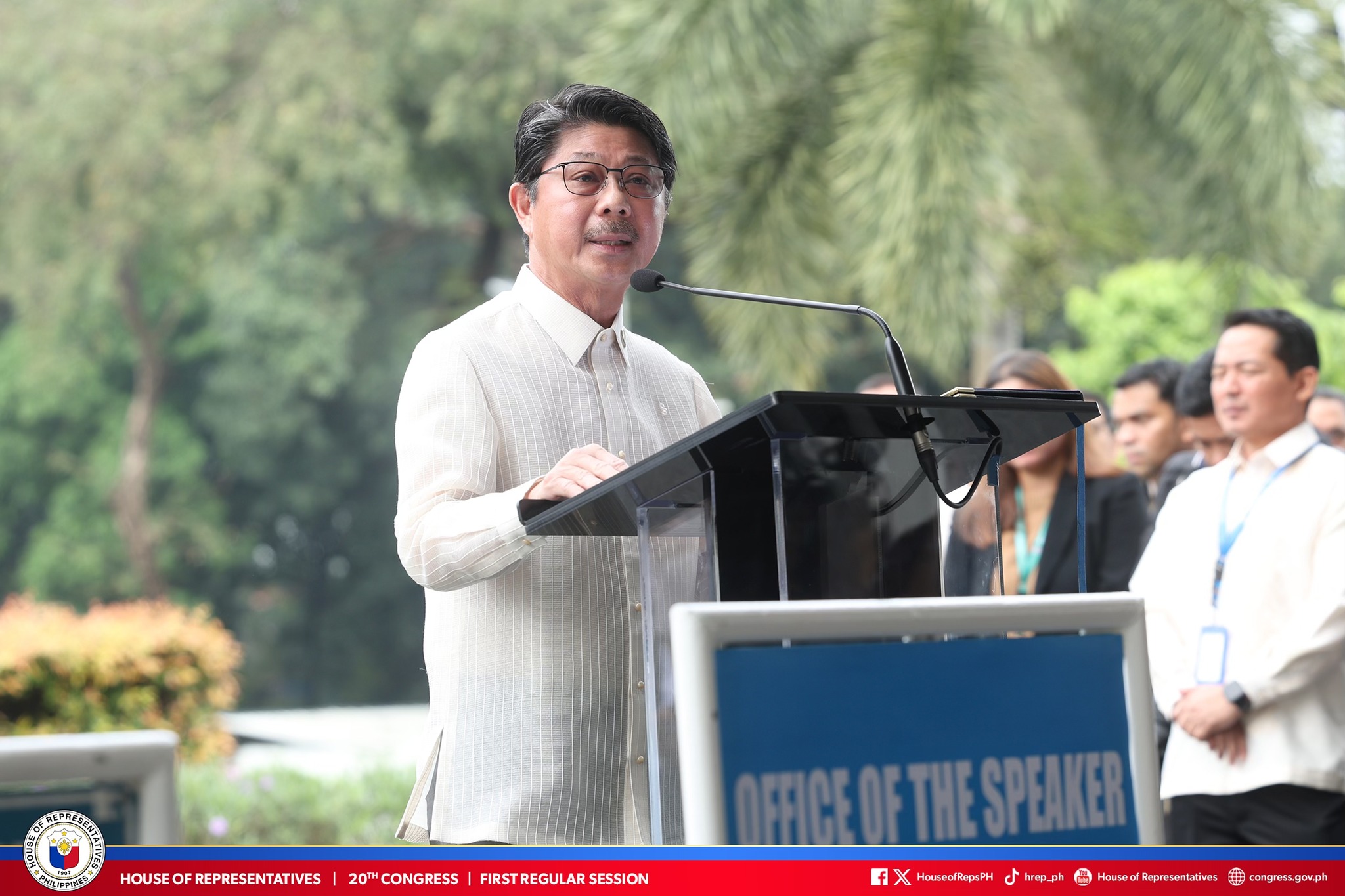 Speaker Dy urges House members to unite, bring hope amid Christmas season