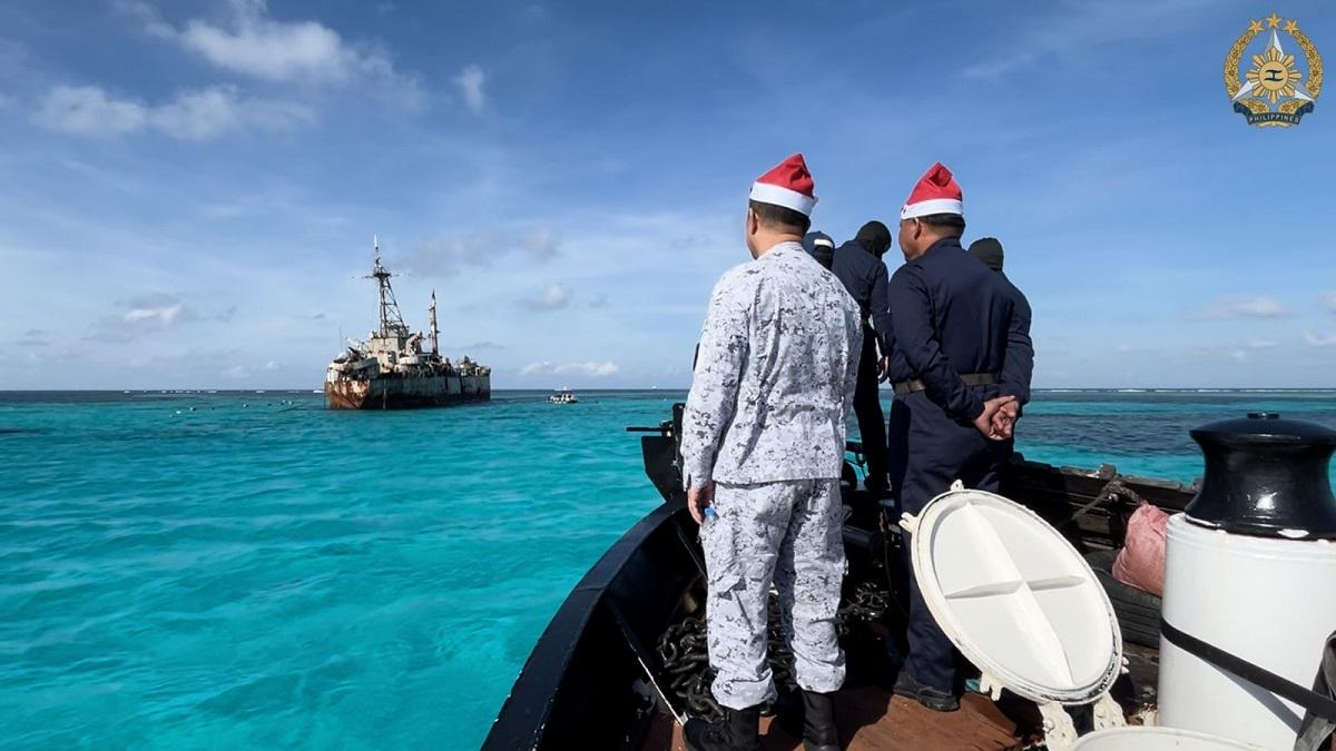 Noche Buena meals delivered to troops in West Philippine Sea outposts