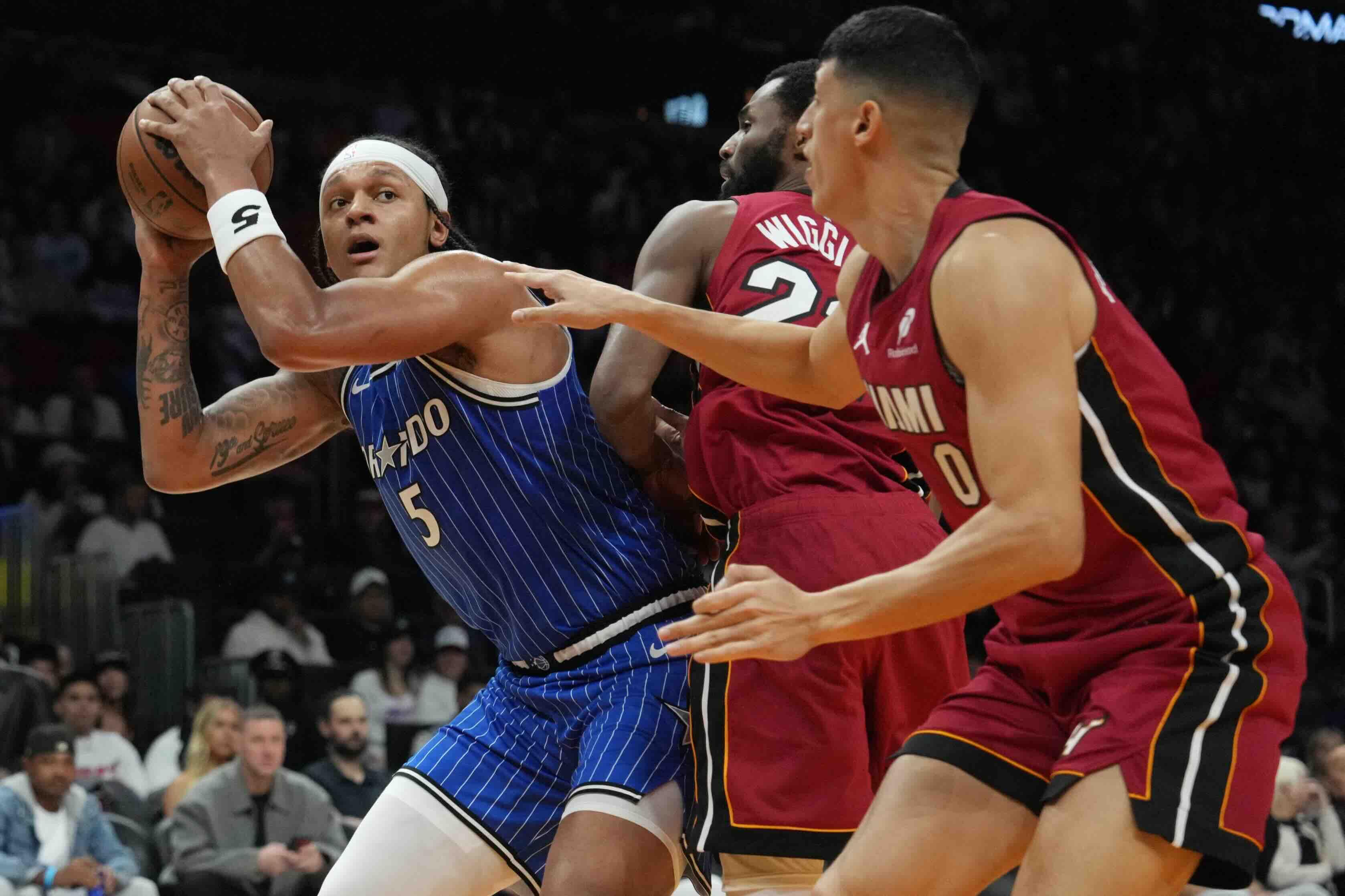 NBA: Paolo Banchero's double-double leads Magic over Heat